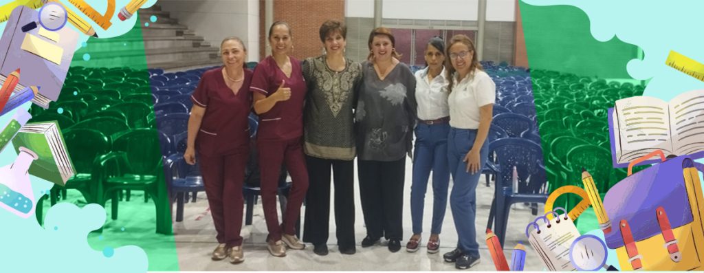 Equipo de apoyo escolar colegio comfenalco Tolima Ibagué
